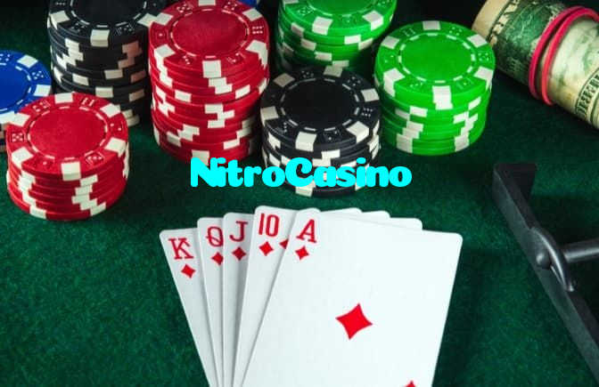 NitroCasino casino presented on mobile device in Pakistan with slots and live games