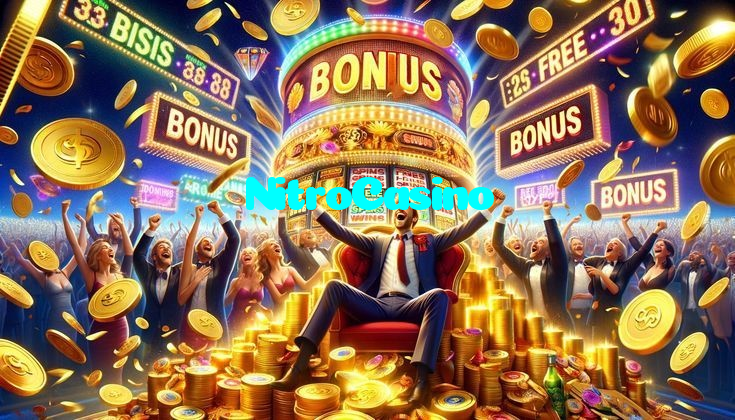 NitroCasino casino presented on mobile device in Pakistan with slots and live games