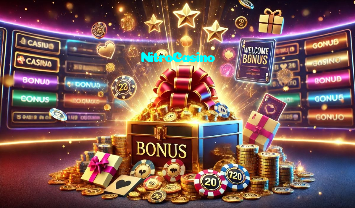 available types of NitroCasino bet including pre-match live express and system bets